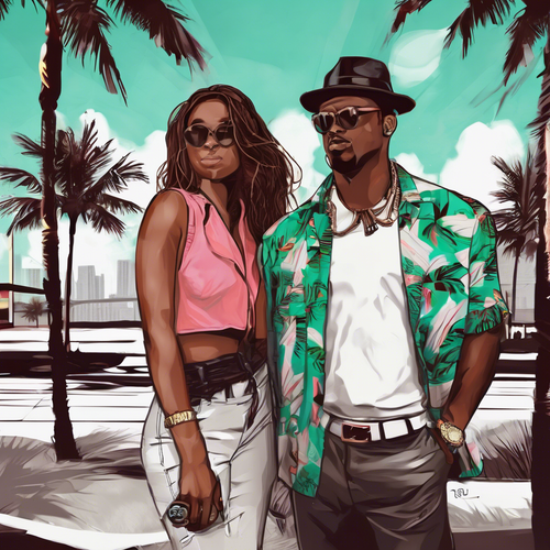 “Marcus Jordan & Ashley Stevenson: Miami’s Power Couple”